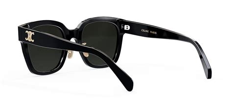 celine triomphe cl 40222 f 01a square sunglasses|Celine Triomphe CL40222F Square Sunglasses .